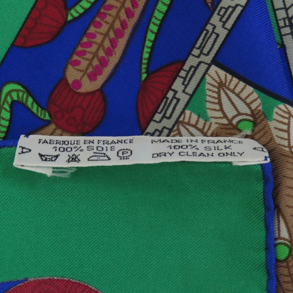 Hermes Carre 90 Trana Scarf Muffler Silk Women's HERMES - Picture 6 of 16